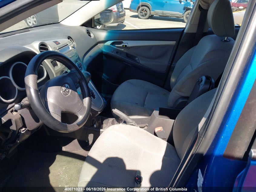 2009 TOYOTA MATRIX HATCHBACK 2.4L I4 FI DOHC 16V NF4