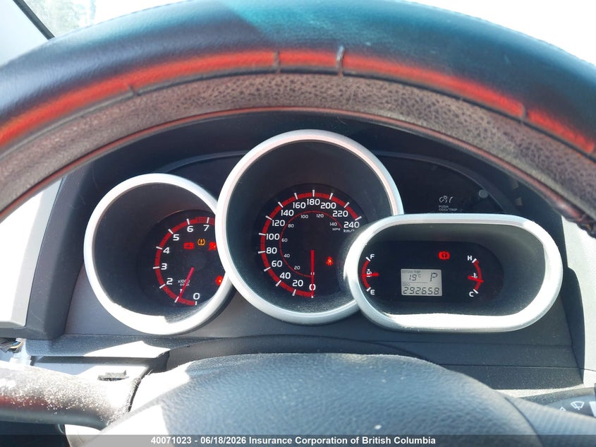 2009 TOYOTA MATRIX HATCHBACK 2.4L I4 FI DOHC 16V NF4