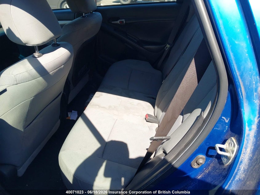 2009 TOYOTA MATRIX HATCHBACK 2.4L I4 FI DOHC 16V NF4