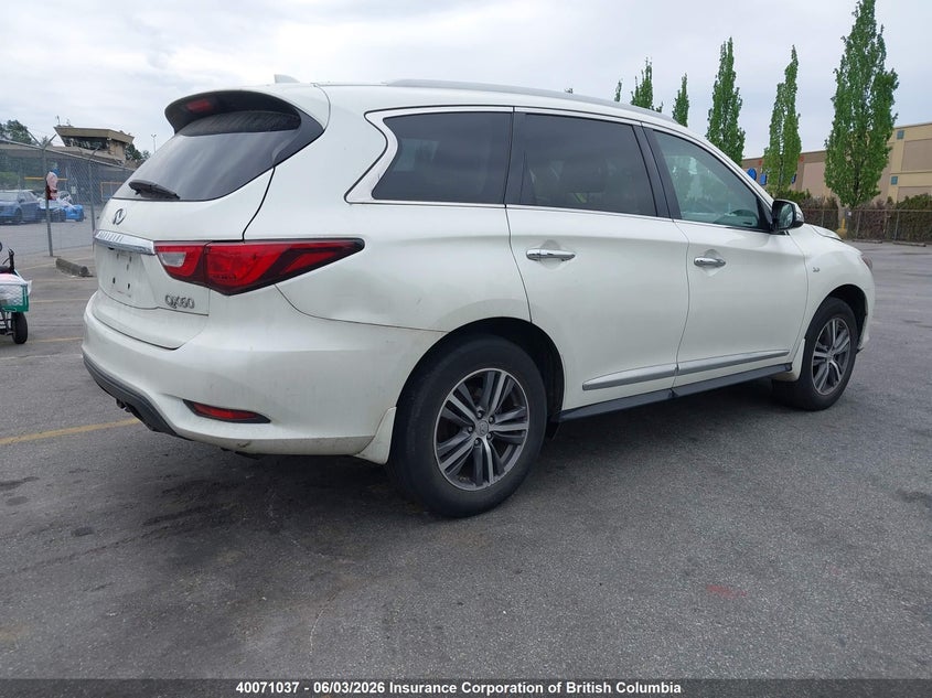 Vin: 5n1dl0mm3hc553804, lot: 30086032, infiniti qx60 20174