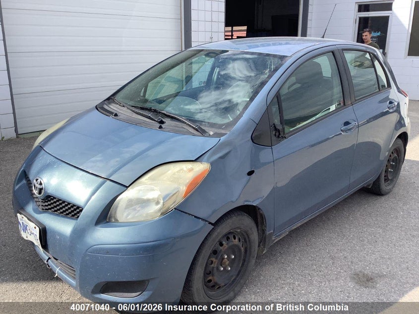 Vin: jtdkt4k38a5310643, lot: 30086036, toyota yaris 20102