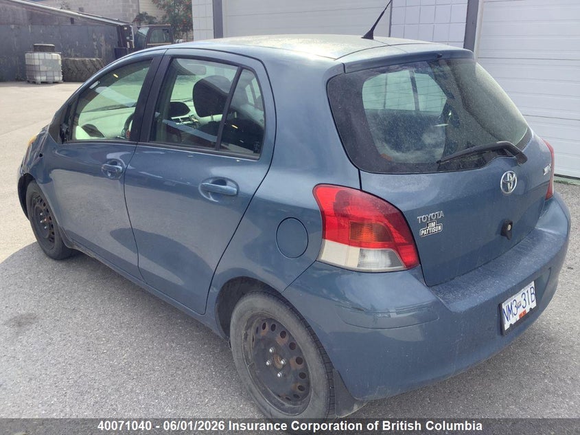 Vin: jtdkt4k38a5310643, lot: 30086036, toyota yaris 20103
