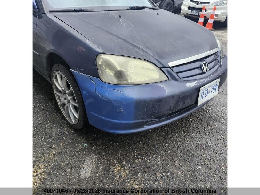 2003 Honda Civic VIN: 2HGES16633H942689 Lot: 40071046