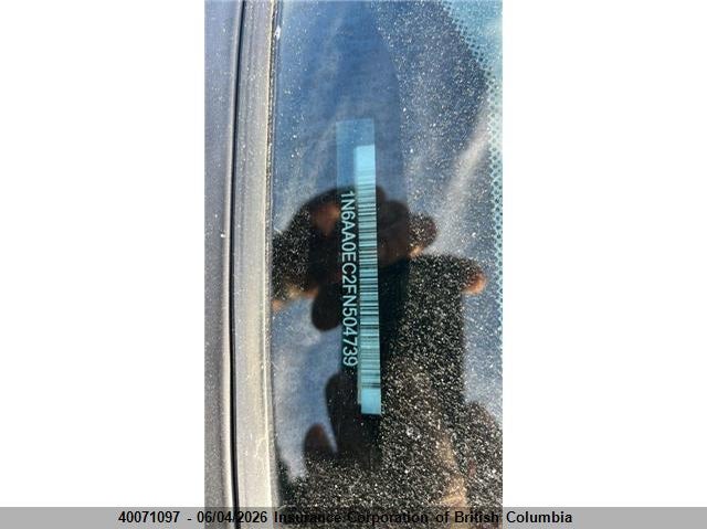 2015 Nissan Titan VIN: 1N6AA0EC2FN504739 Lot: 40071097