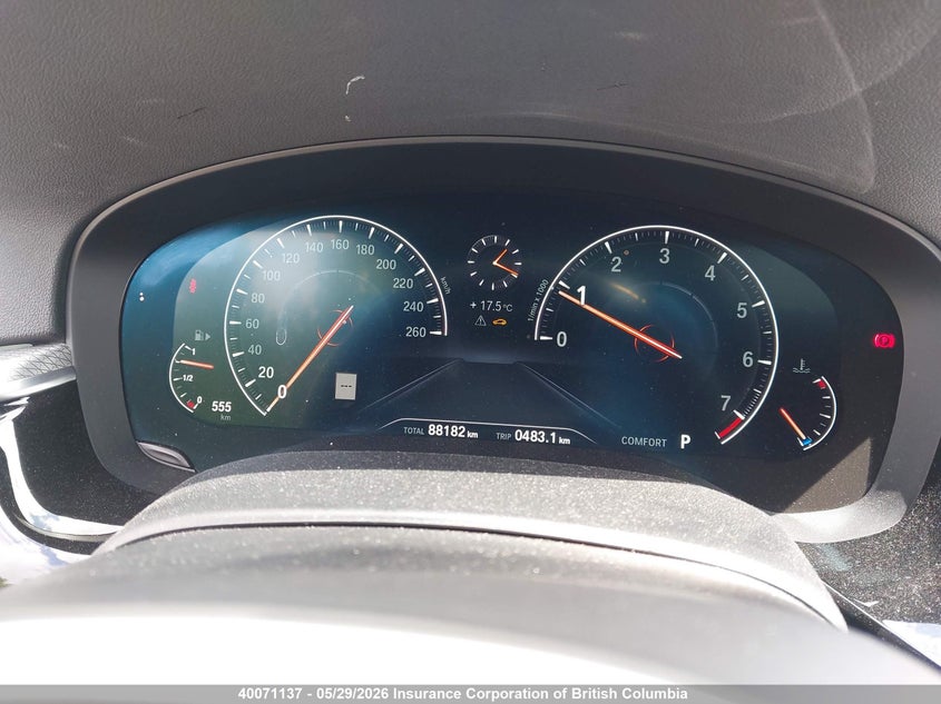 2019 BMW 530I VIN: WBAJA7C54KG910615 Lot: 40071137