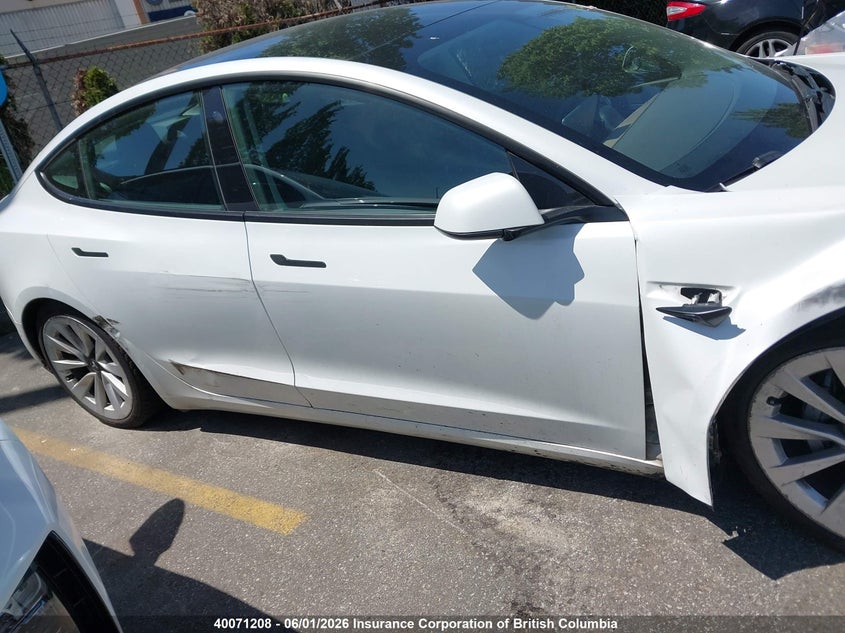 2021 Tesla Model 3 Standard Range/Standard Range Plus VIN: 5YJ3E1EA3MF843140 Lot: 40071208