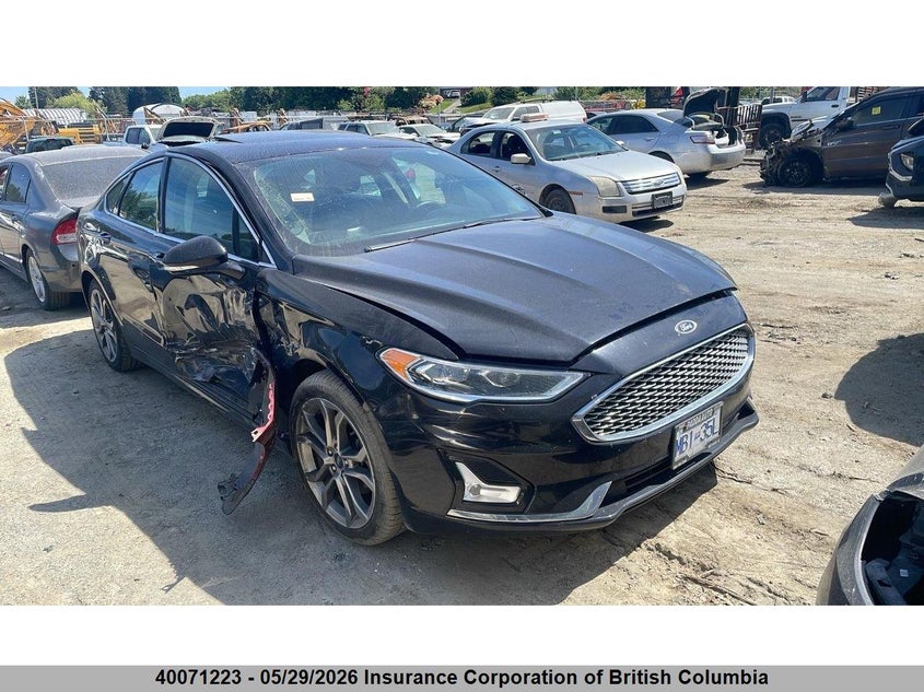 Vin: 3fa6p0ru6kr156001, lot: 30086236, ford fusion titanium 2019 img_1