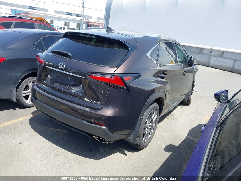2015 LEXUS NX SPORT UTILITY VEHICLE 2.0L I4 FI DOHC 16V NF4