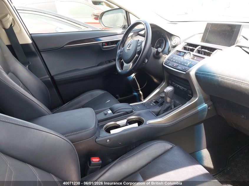 2015 LEXUS NX SPORT UTILITY VEHICLE 2.0L I4 FI DOHC 16V NF4