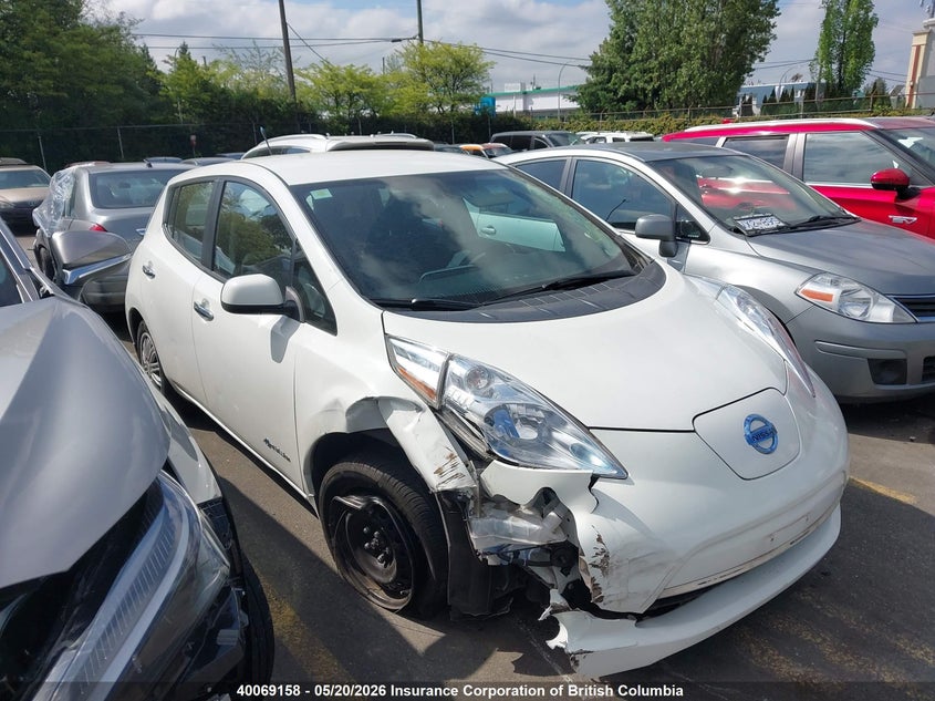 2014 Nissan Leaf S/Sv/Sl VIN: 1N4AZ0CP6EC336637 Lot: 40069158