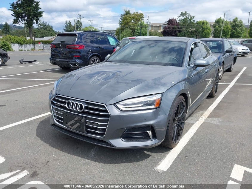 Vin: waubncf5xja048936, lot: 30086386, audi a5 20182