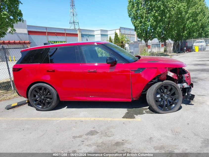 2025 Land Rover Range Rover Sport Dynamic Se VIN: SAL1L9FU4SA489261 Lot: 40071358