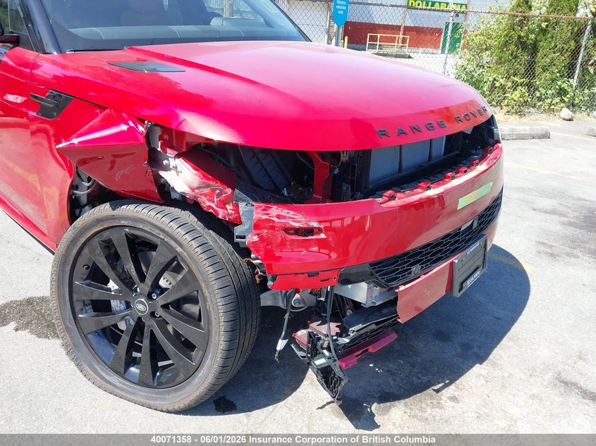 2025 Land Rover Range Rover Sport Dynamic Se VIN: SAL1L9FU4SA489261 Lot: 40071358