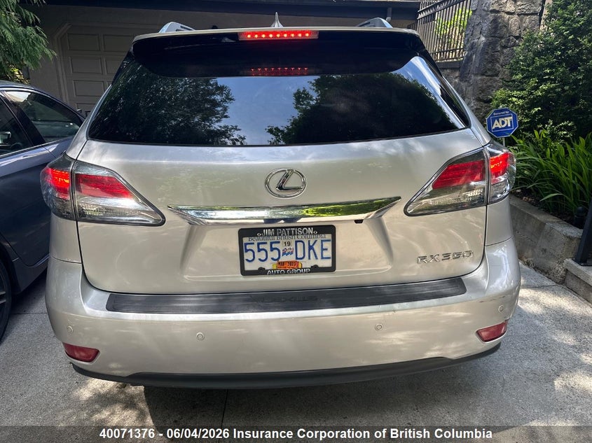 2015 LEXUS RX SPORT UTILITY VEHICLE 3.5L V6 FI DOHC 24V NF4