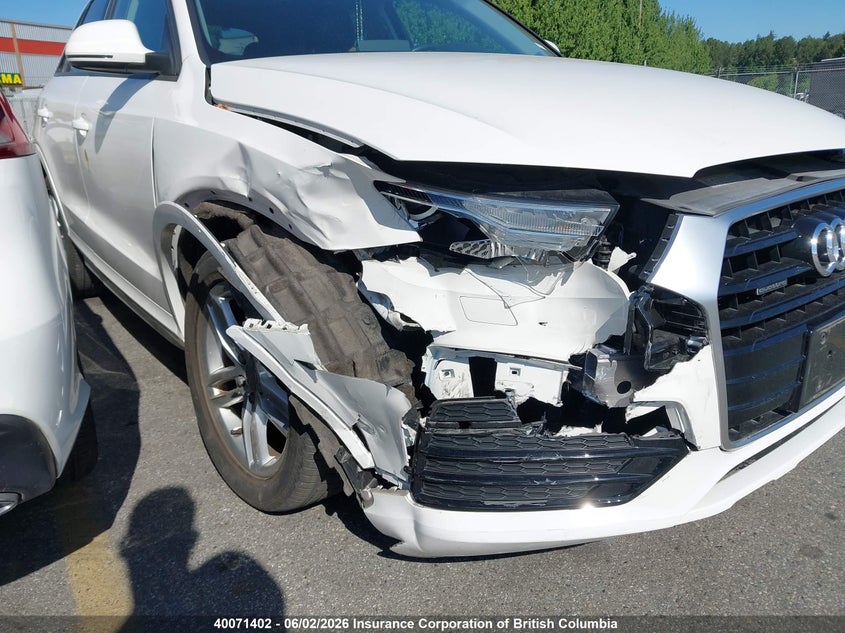 2018 Audi Q3 VIN: WA1ECCFS8JR000018 Lot: 40071402