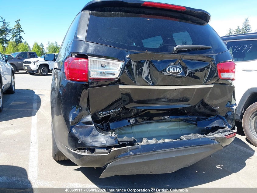 2015 Kia Sedona Lx VIN: KNDMB5C10F6016377 Lot: 40069911