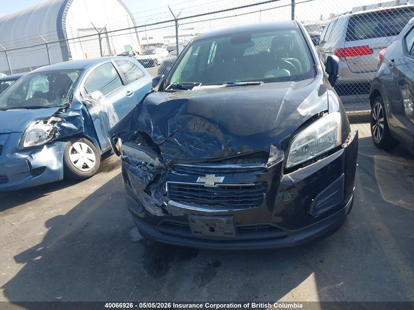 2015 Chevrolet Trax Ls VIN: 3GNCJKSB5FL211380 Lot: 40066926
