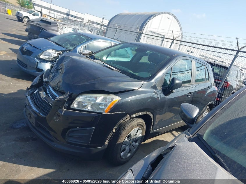 Vin: 3gncjksb5fl211380, lot: 30086513, chevrolet trax ls 20152