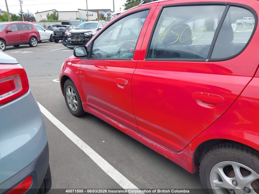 2005 Toyota Echo VIN: JTDKT123850077364 Lot: 40071500