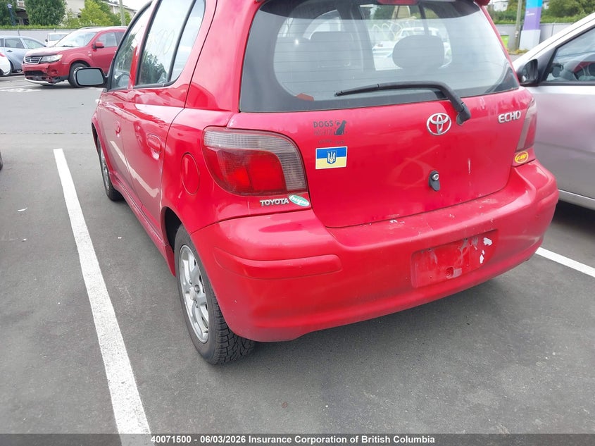 2005 TOYOTA ECHO SEDAN 1.5L I4 FI 16V F4