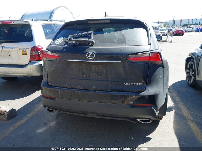 2015 Lexus Nx 200T 200T VIN: JTJBARBZ4F2030117 Lot: 40071502