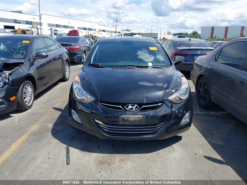 2013 Hyundai Elantra Gls/Limited VIN: 5NPDH4AEXDH217768 Lot: 40071525