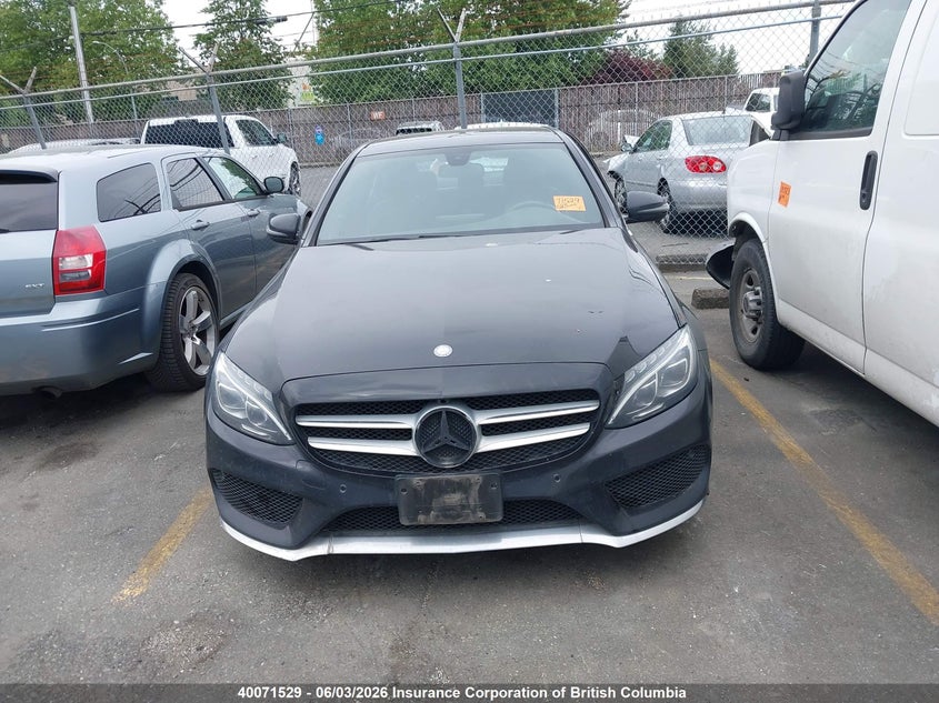 2016 Mercedes-Benz C 300 4Matic VIN: 55SWF4KB9GU124325 Lot: 40071529