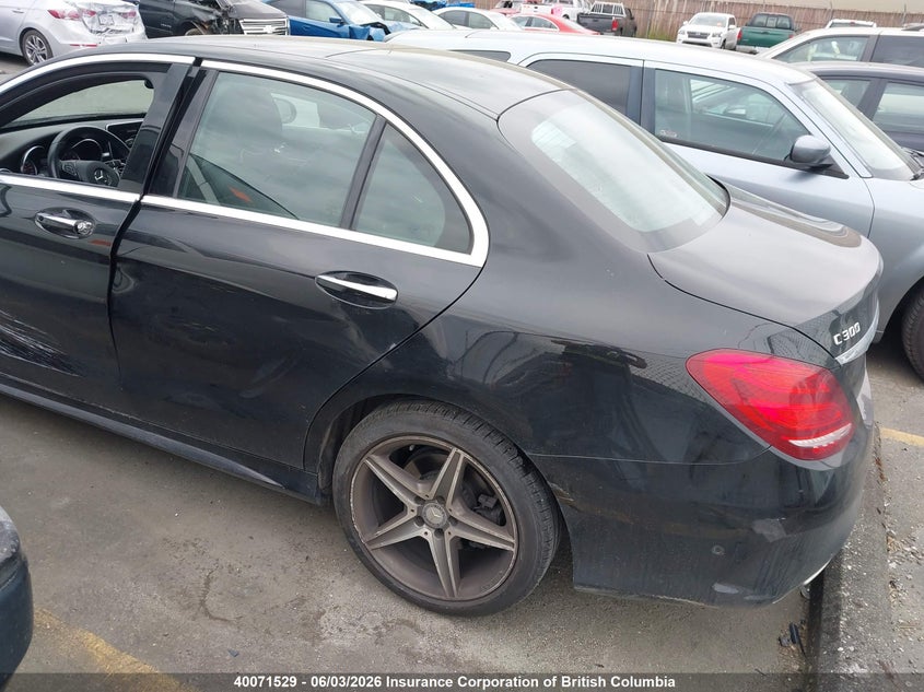 Vin: 55swf4kb9gu124325, lot: 30086599, mercedes-benz c 300 4matic 20163
