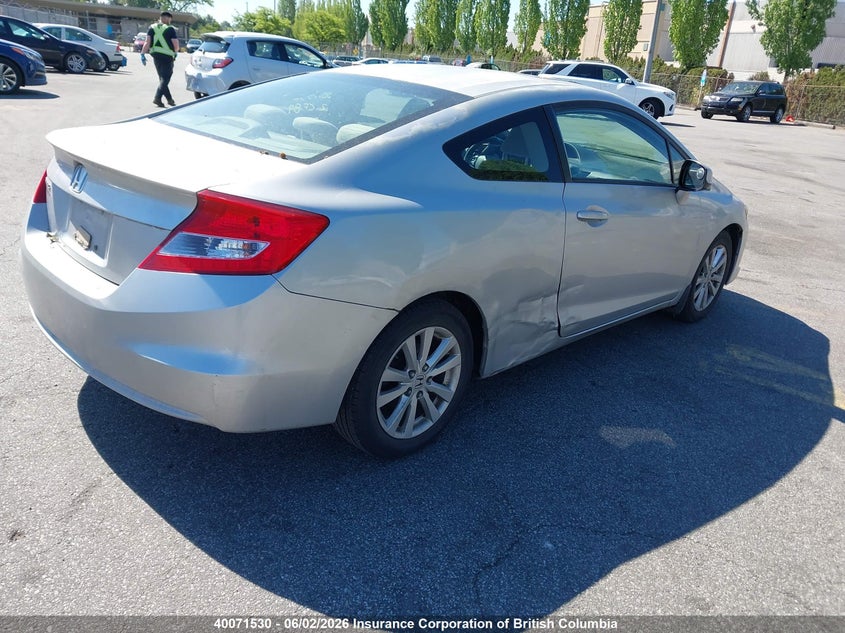 2012 HONDA CIVIC SEDAN 1.8L I4 FI SOHC 16V NF4