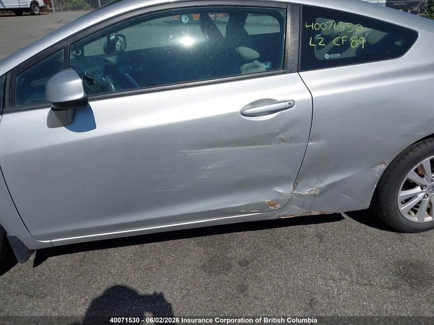 2012 HONDA CIVIC SEDAN 1.8L I4 FI SOHC 16V NF4