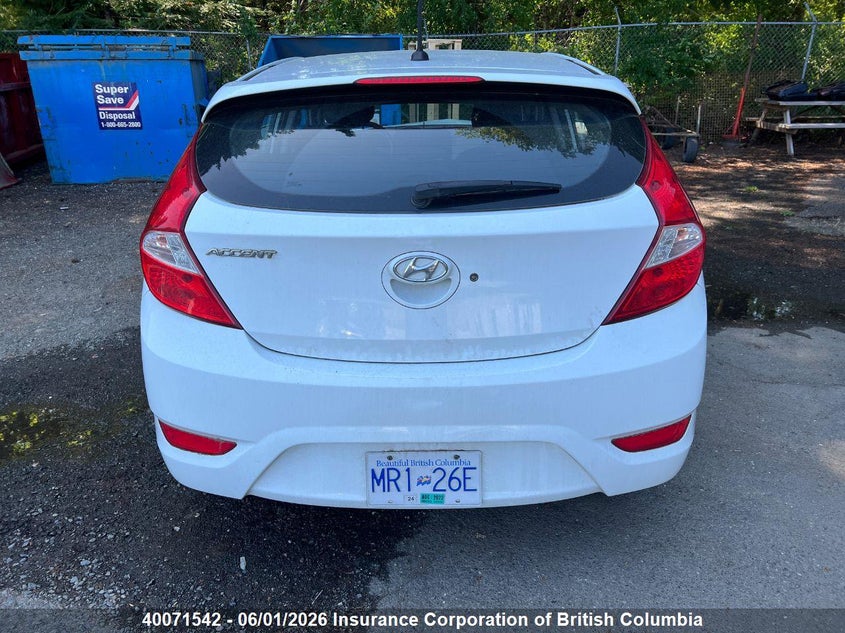 2016 Hyundai Accent Se VIN: KMHCT5AE9GU243574 Lot: 40071542