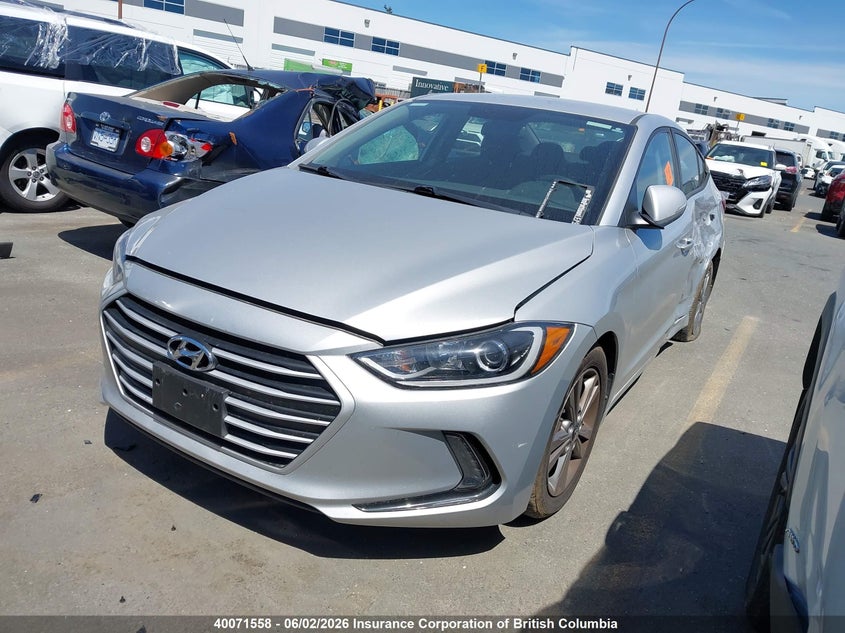 Vin: kmhd84lf7ju568009, lot: 30086639, hyundai elantra sel/value/limited 20182