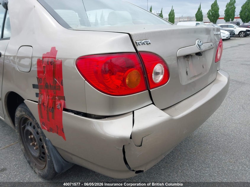 2004 Toyota Corolla Ce/Le/S VIN: 2T1BR32E34C787918 Lot: 40071577