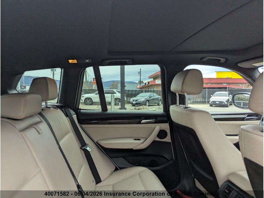 2011 BMW X3 VIN: 5UXWX7C53BL731530 Lot: 40071582