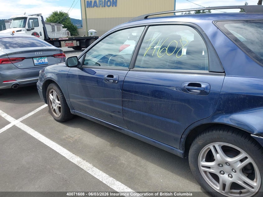 2005 Subaru Impreza Rs VIN: JF1GG67585H807475 Lot: 40071608