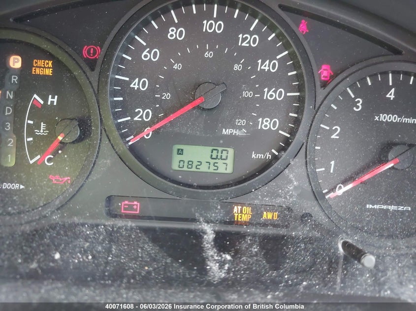 2005 Subaru Impreza Rs VIN: JF1GG67585H807475 Lot: 40071608