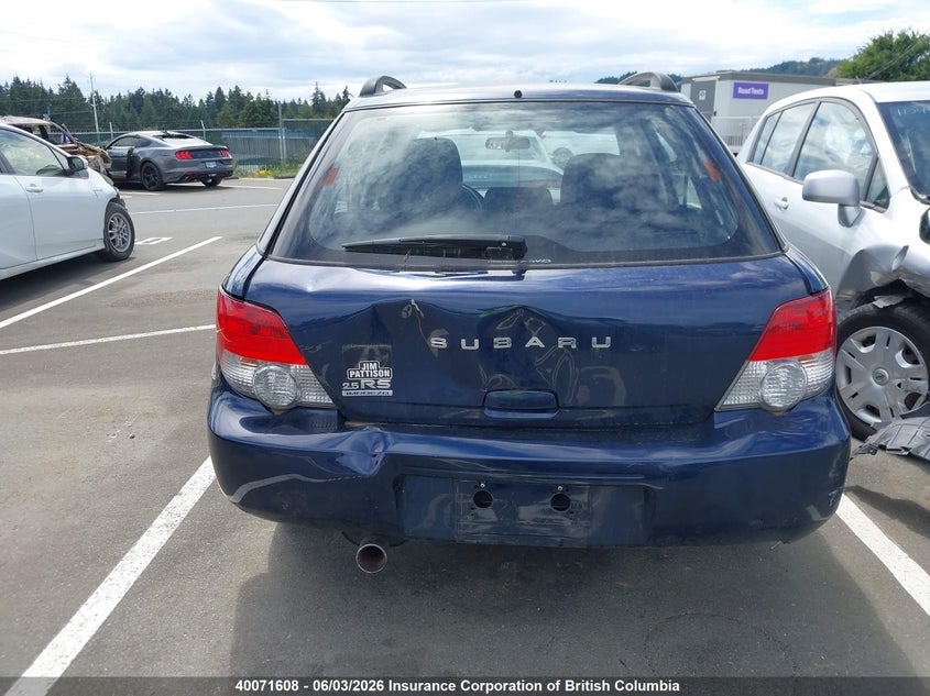 2005 Subaru Impreza Rs VIN: JF1GG67585H807475 Lot: 40071608
