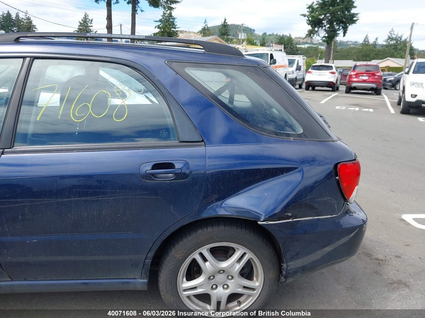 2005 Subaru Impreza Rs VIN: JF1GG67585H807475 Lot: 40071608
