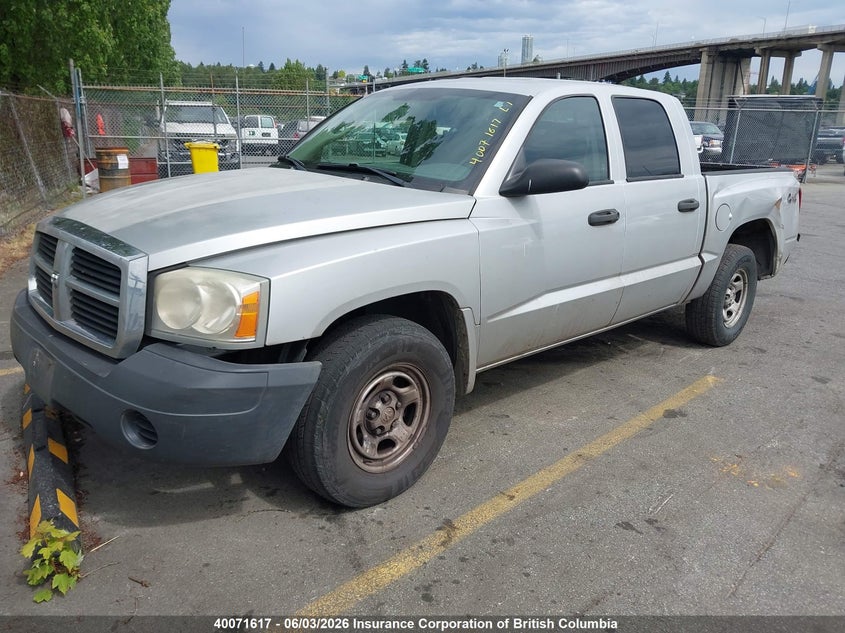 2007 DODGE DAKOTA COUPE 3.7L V-6 210HP