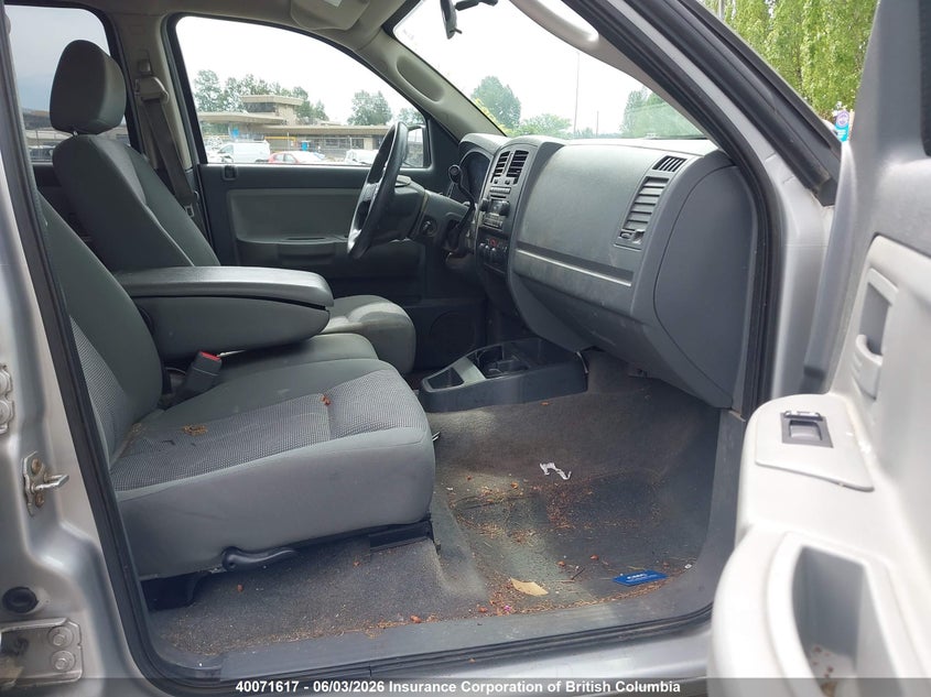 2007 DODGE DAKOTA COUPE 3.7L V-6 210HP