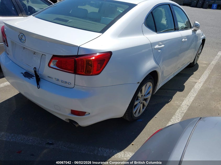 Vin: jthcf5c20a5038305, lot: 30086729, lexus is 250 20104