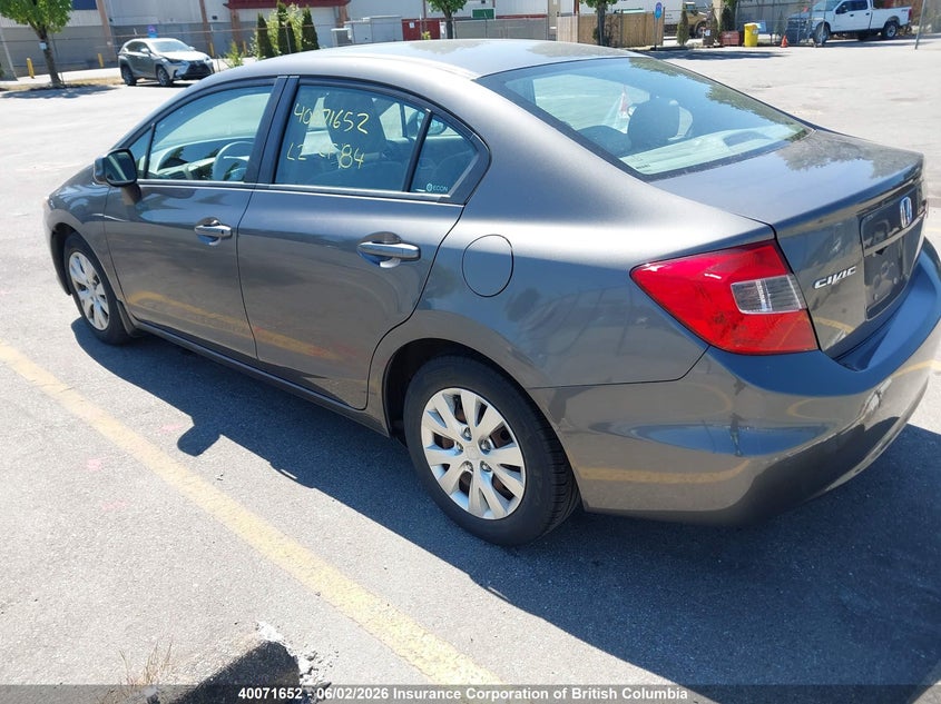 Vin: 2hgfb2f4xch038959, lot: 30086753, honda civic 20123