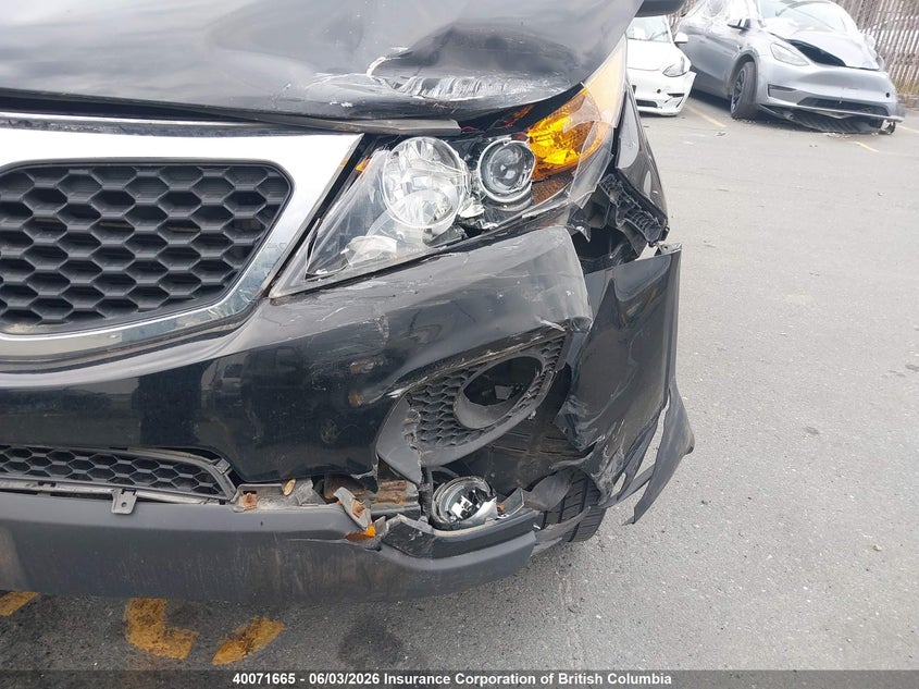 2013 Kia Sorento Lx VIN: 5XYKT3A60DG384740 Lot: 40071665