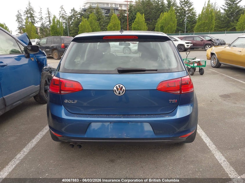 2017 Volkswagen Golf S/Wolfsburg/Se/Sel VIN: 3VW217AU4HM037672 Lot: 40067883