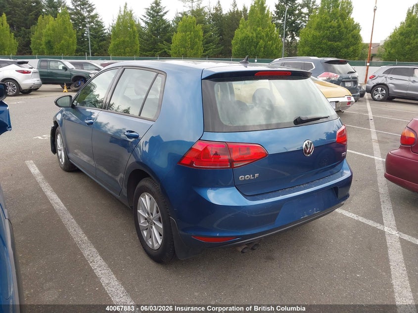 Vin: 3vw217au4hm037672, lot: 30086779, volkswagen golf s/wolfsburg/se/sel 20173