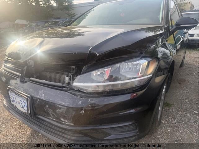 Vin: 3vwg57au9km024174, lot: 30086820, volkswagen golf 20192