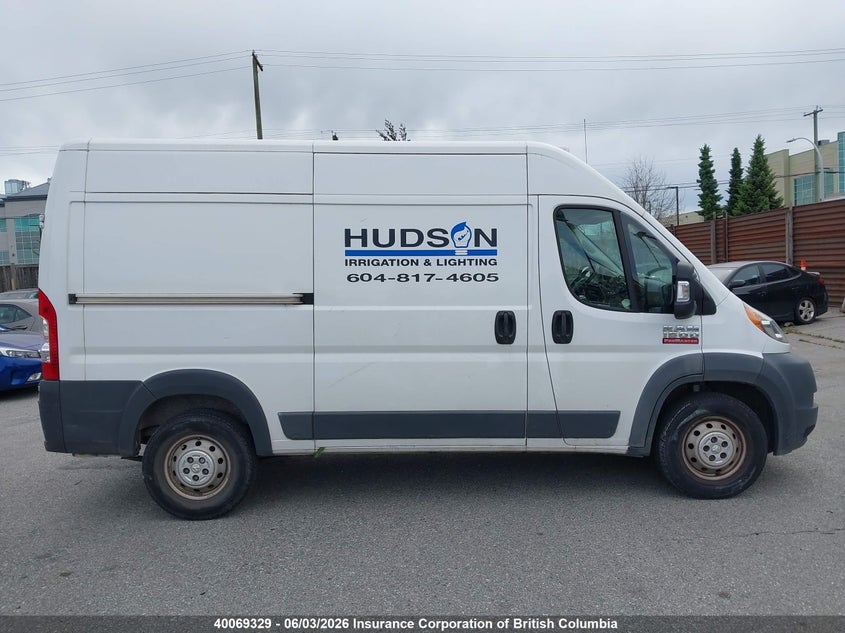 2018 Ram Promaster 1500 1500 High VIN: 3C6TRVBG7JE147359 Lot: 40069329