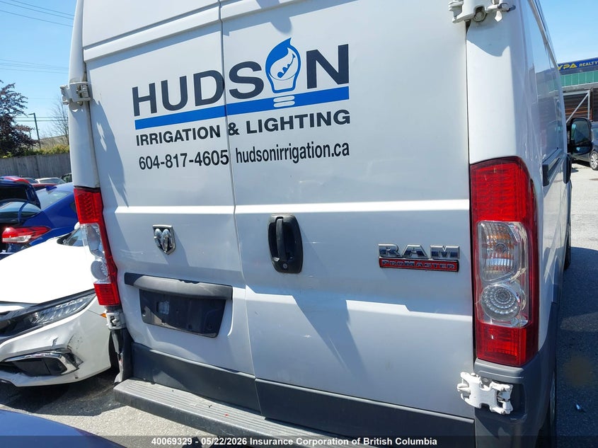 2018 Ram Promaster 1500 1500 High VIN: 3C6TRVBG7JE147359 Lot: 40069329