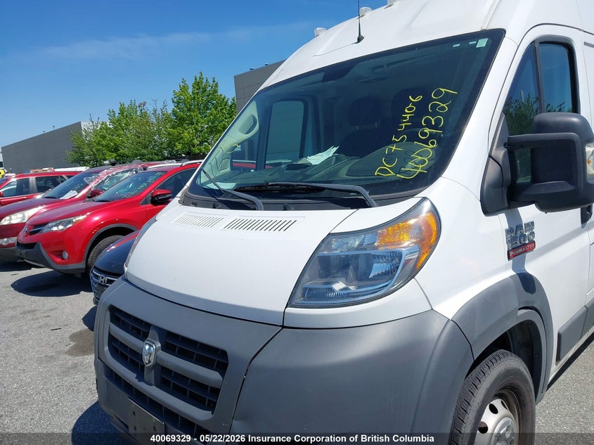 2018 Ram Promaster 1500 1500 High VIN: 3C6TRVBG7JE147359 Lot: 40069329