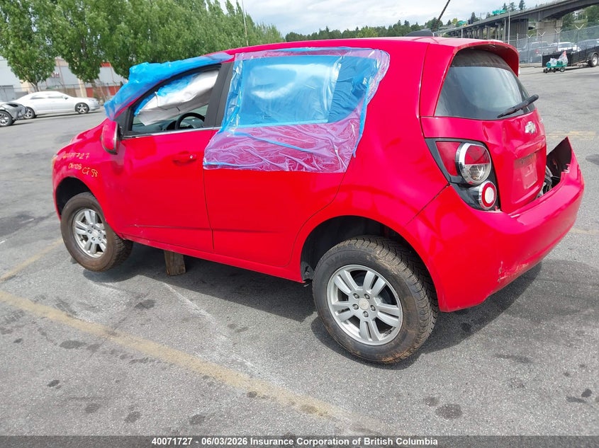 Vin: 1g1jc6sb5g4171898, lot: 30086840, chevrolet sonic 20163
